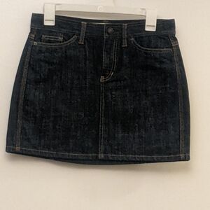 Vintage Gap Denim Mini Skirt Size 4, Vintage Early 2000's
